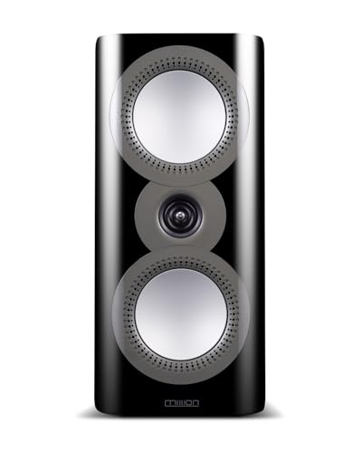MISSION ZX-2 Standmount/Surround Bookshelf Passive Speakers - High-Gloss Black (Pair)