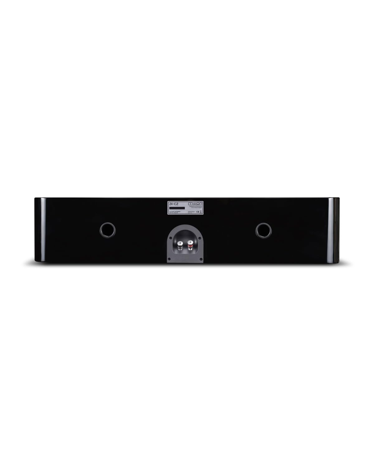 MISSION ZX-C2 Center Passive Speakers - High-Gloss Black (Pair)