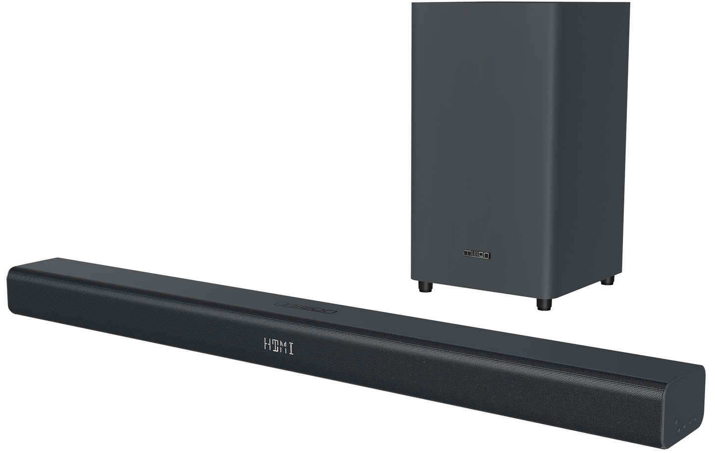 Mission MSB21 2.1 Soundbar with Wireless Subwoofer