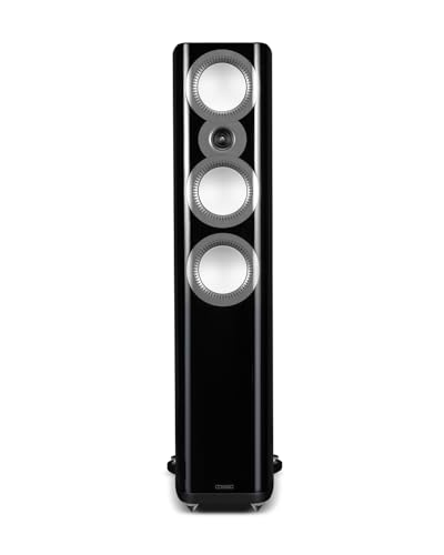 Mission ZX-4 Floorstanding Passive Speakers - High-Gloss Black (Pair)