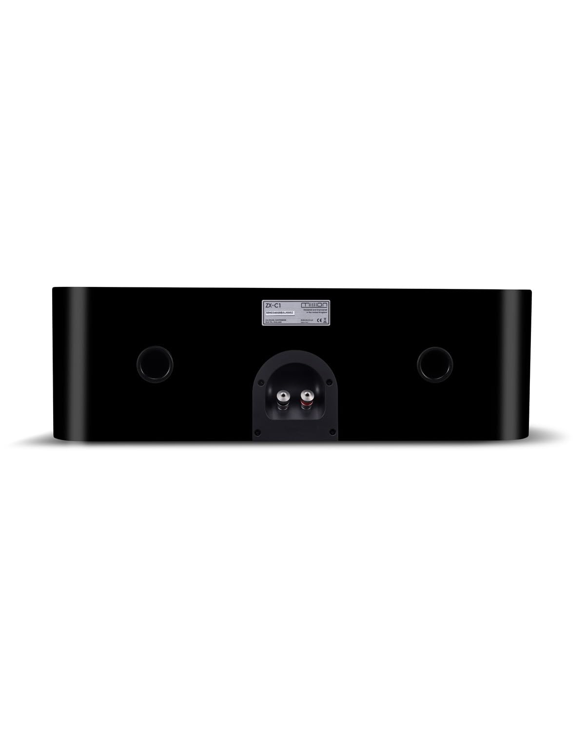 Mission ZX-C1 Center Passive Speakers - High-Gloss Black
