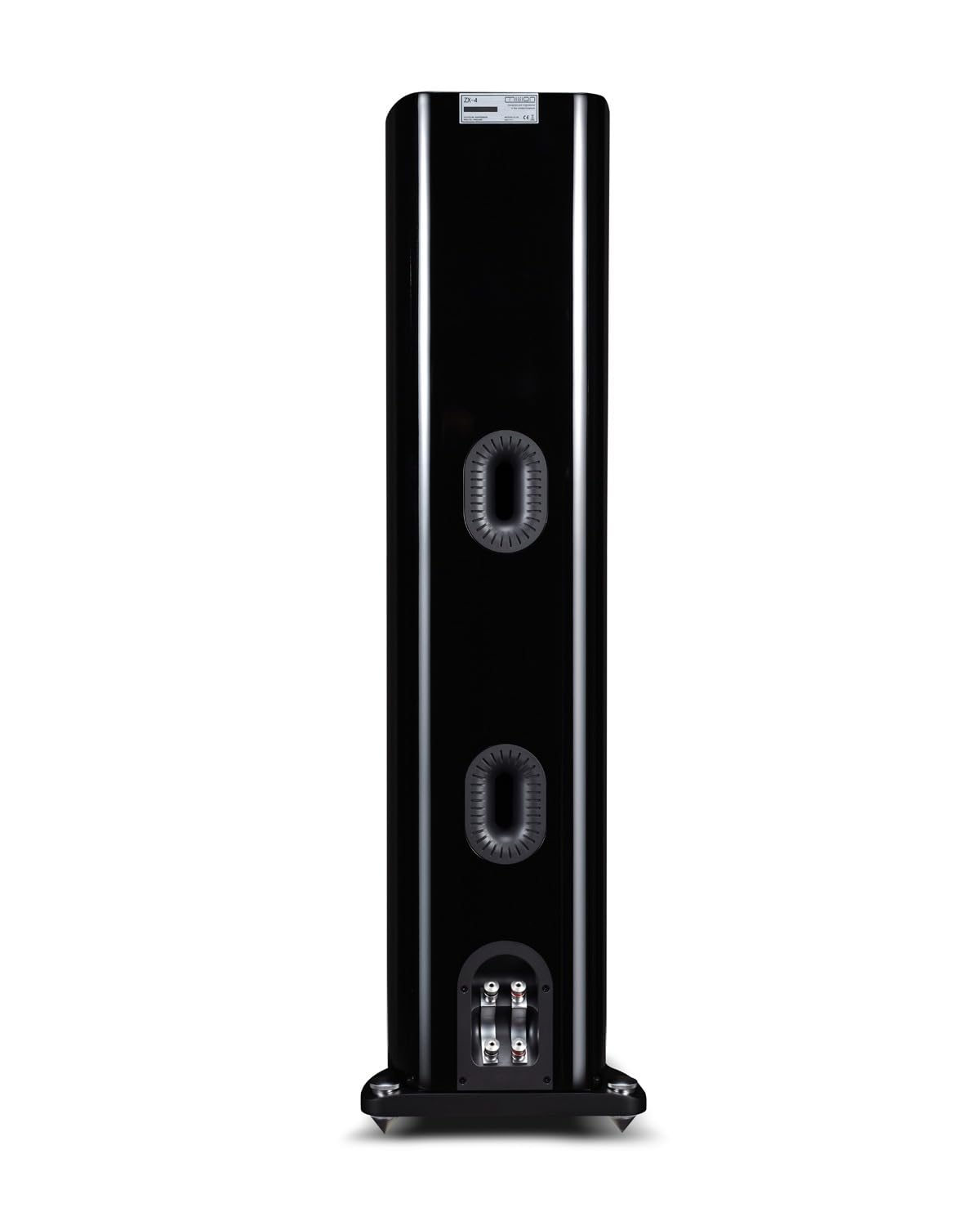 Mission ZX-4 Floorstanding Passive Speakers - High-Gloss Black (Pair)