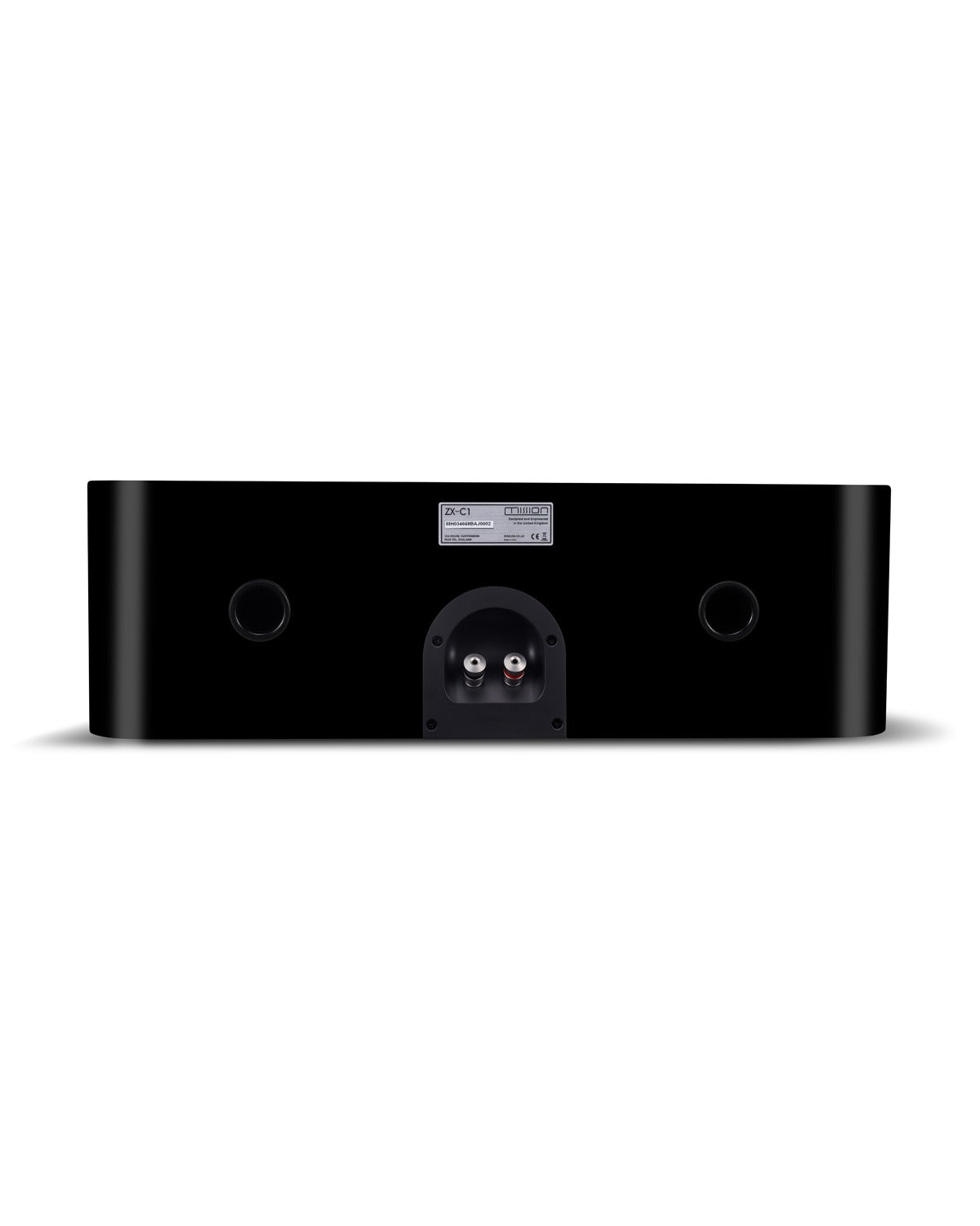 Mission ZX-C1 Center Passive Speakers - High-Gloss Black