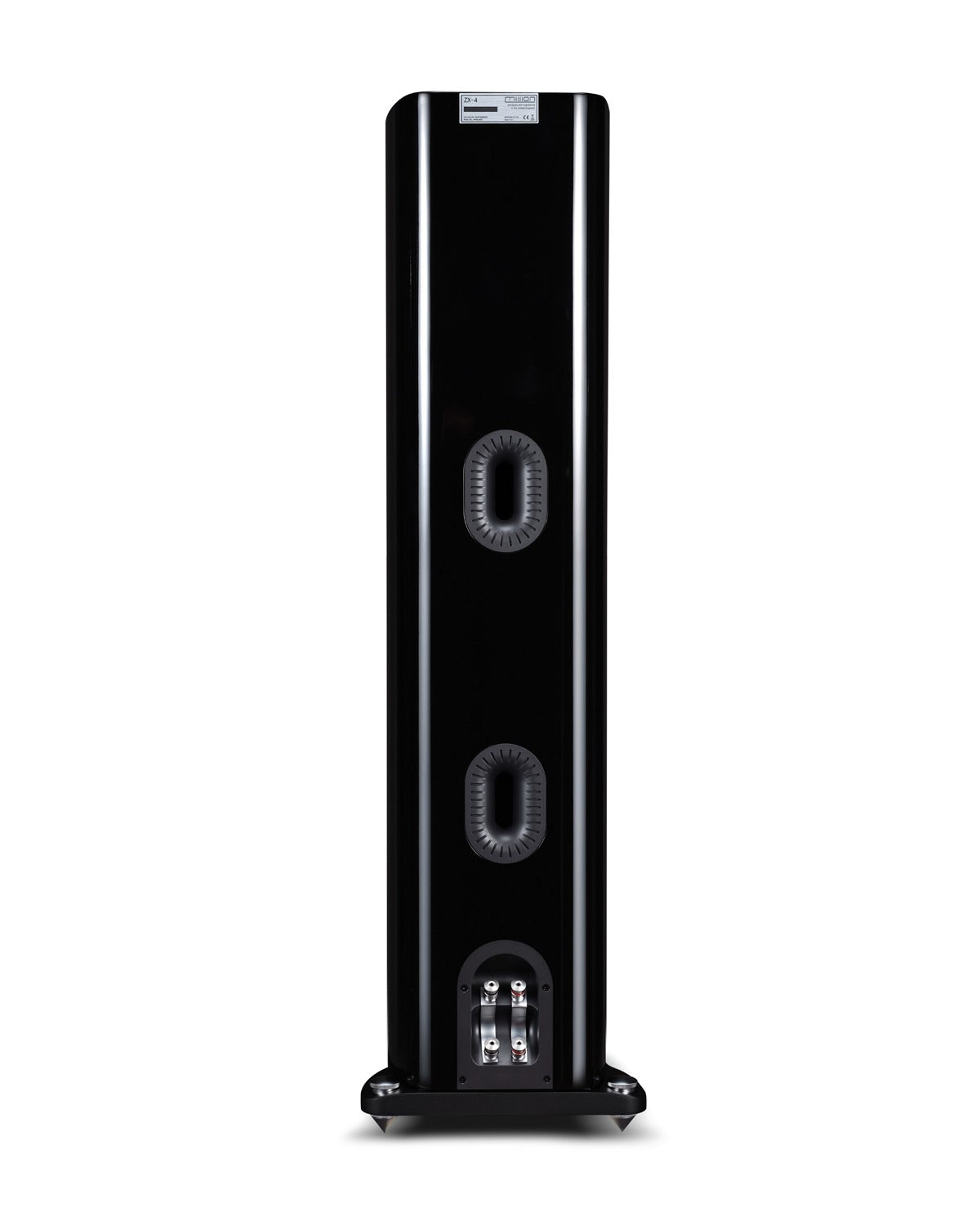 Mission ZX-4 Floorstanding Passive Speakers - High-Gloss Black